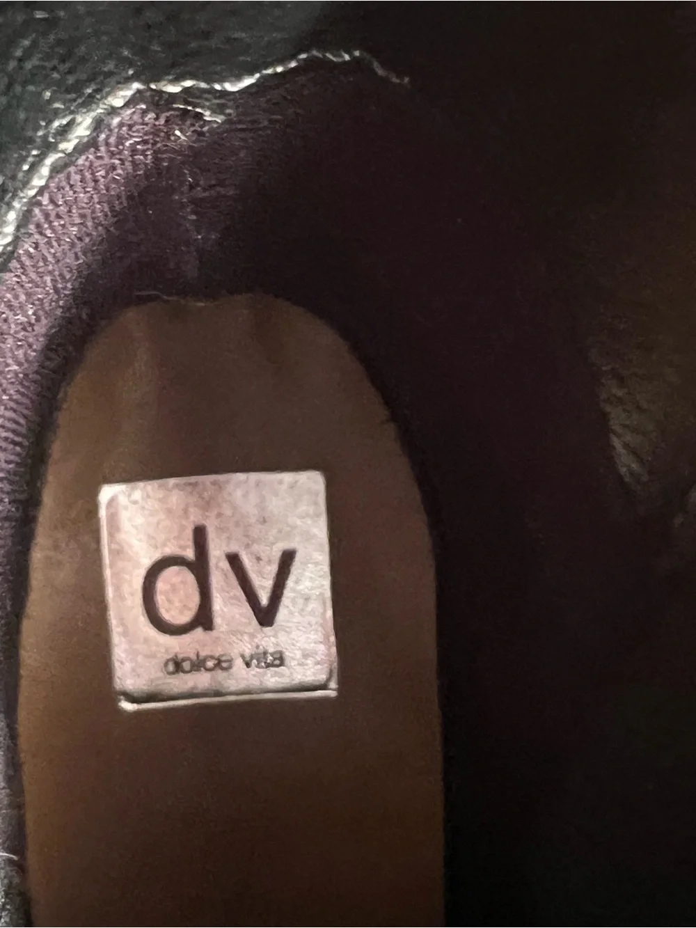 Dolce Vita Black Chunky Chelsea Ankle Boots